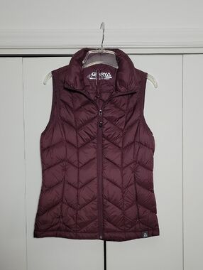 Gerry - Women's Quilted Sleeveless Packable Vest in Plum
